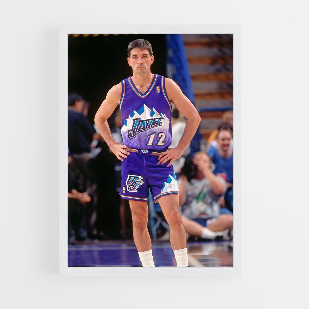 Poster Le Maître de la Passe – affiche Basketball (vue 3)